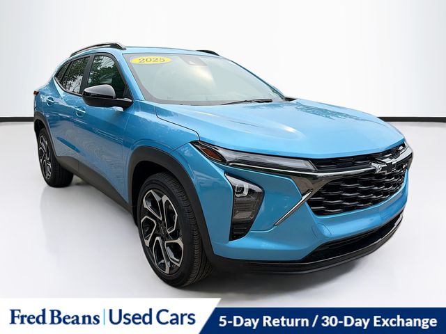 Marina Blue Metallic 2025 Chevrolet Trax SUV / Crossover Front-Wheel Drive 6-Speed Automatic