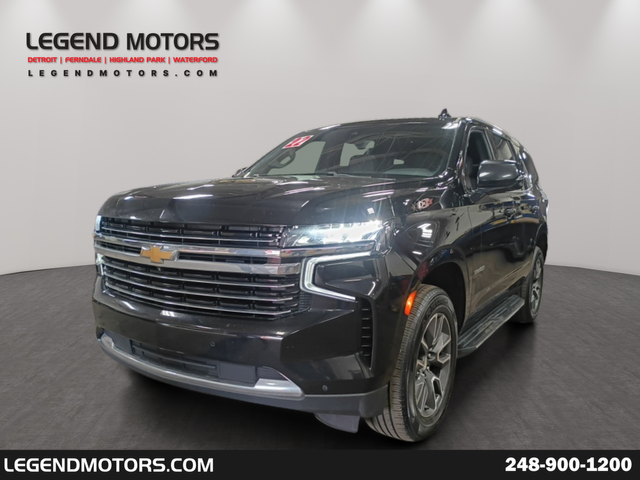 Black 2022 Chevrolet Tahoe LT 4WD SUV / Crossover Four-Wheel Drive