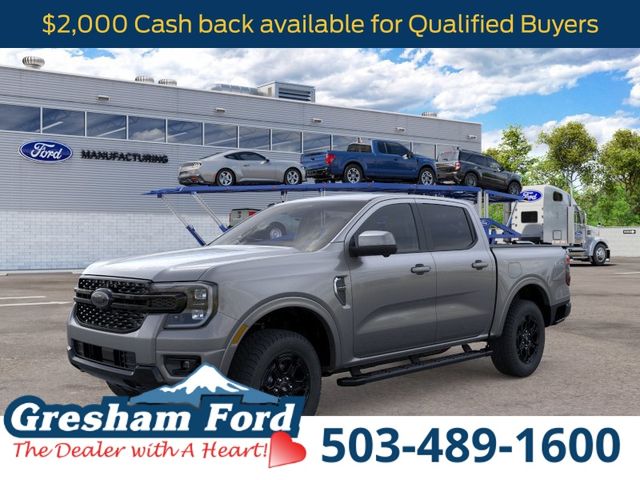 Carbonized Gray Metallic 2026 Ford Ranger Pickup Truck Four-Wheel Drive Automatic