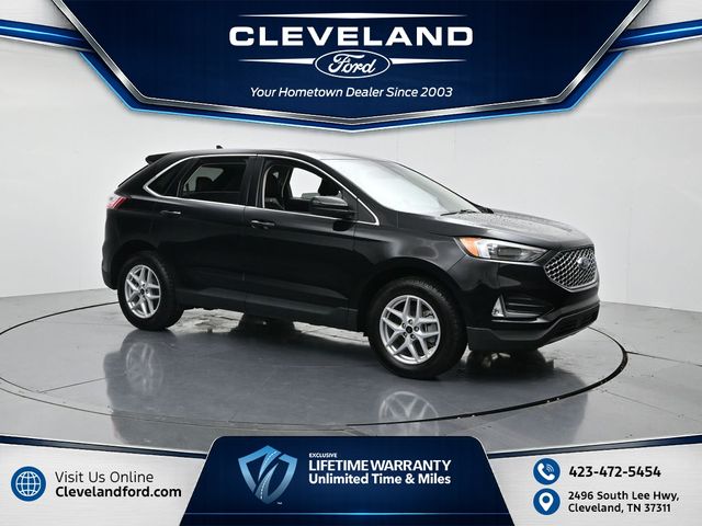 Black Metallic 2023 Ford Edge SUV / Crossover All-Wheel Drive 8-Speed Automatic