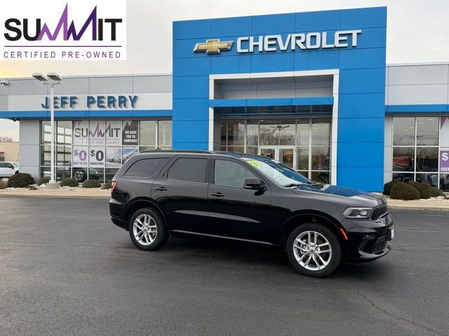 DB Black Crystal Clearcoat 2023 Dodge Durango GT Plus AWD SUV / Crossover All-Wheel Drive 8-Speed Automatic