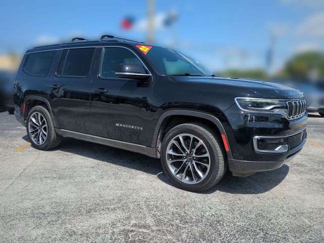 Diamond Black Crystal Pearlcoat 2022 Jeep Wagoneer SUV / Crossover 4X2 8-Speed Automatic