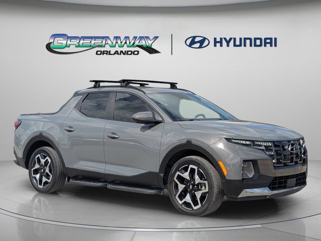 Hampton Gray 2024 Hyundai Santa Cruz Limited Crew Cab AWD Pickup Truck All-Wheel Drive Automatic