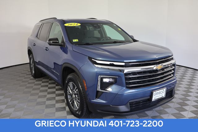 Lakeshore Blue Metallic 2024 Chevrolet Traverse LT FWD SUV / Crossover Front-Wheel Drive 8-Speed Automatic