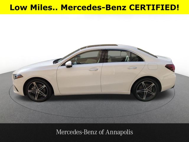 Polar White 2022 Mercedes-Benz A-Class A 220 4MATIC Sedan AWD Sedan All-Wheel Drive 7-Speed Automatic