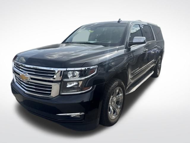 Black 2017 Chevrolet Suburban SUV / Crossover Four-Wheel Drive 6-Speed Automatic Overdrive