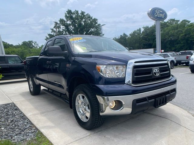 Nautical Blue Metallic 2012 Toyota Tundra Tundra Grade Double Cab 5.7L 4WD Pickup Truck Four-Wheel Drive 6-Speed Automatic Overdrive