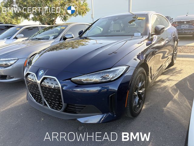 Tanzanite Blue II Metallic 2023 BMW i4 Sedan Rear-Wheel Drive Automatic