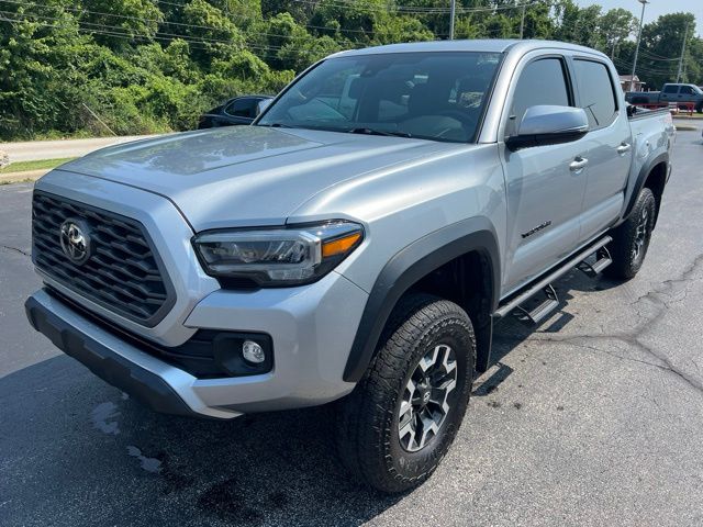 Celestial Silver Metallic 2022 Toyota Tacoma Pickup Truck Four-Wheel Drive Automatic
