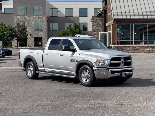 Bright Silver Metallic Clearcoat 2013 RAM 2500 SLT Crew Cab Pickup Truck 4X2 6-Speed Automatic