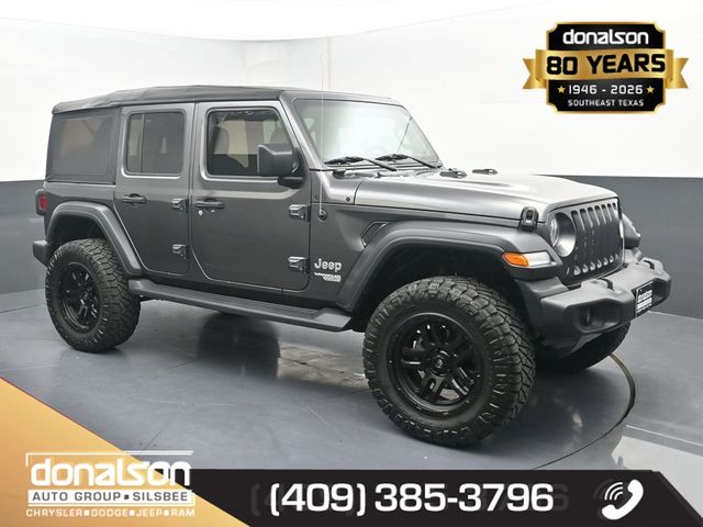 used 2018 Jeep Wrangler car, priced at $21,498