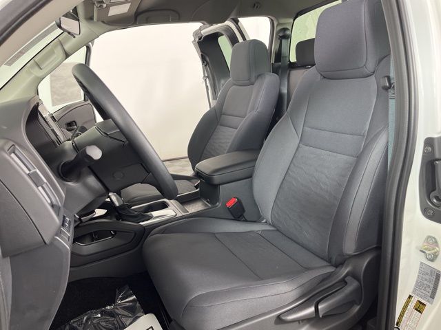 2025 Glacier White Nissan Frontier S RWD Truck