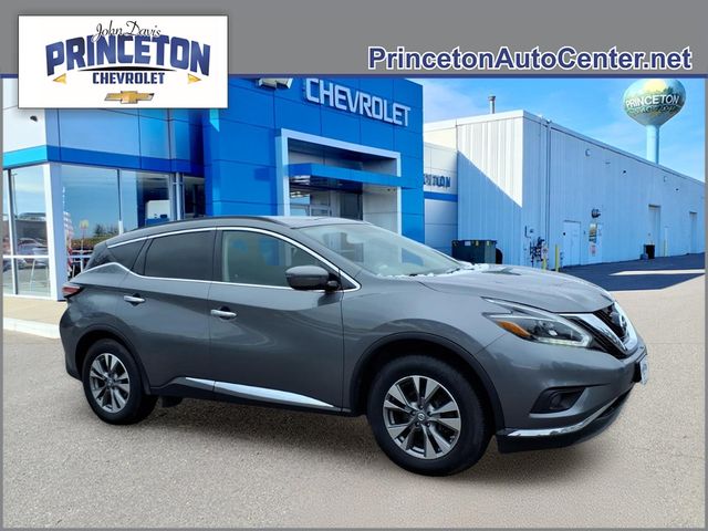 Gray (Gun Metallic) 2018 Nissan Murano SV AWD SUV / Crossover All-Wheel Drive Continuously Variable Transmission