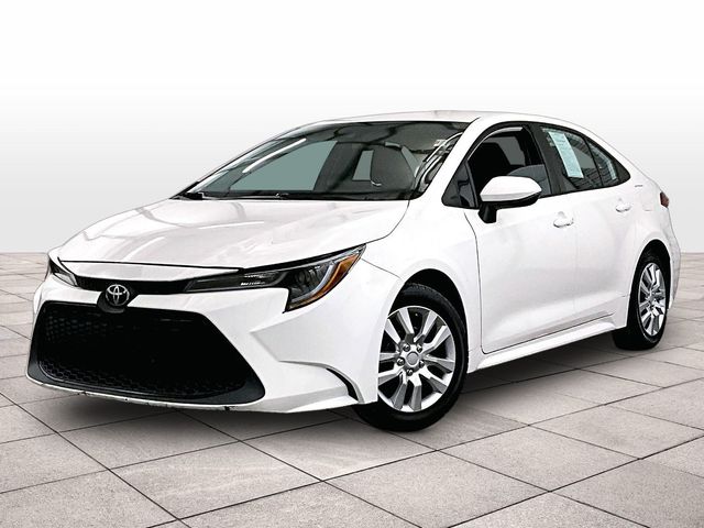 2020 Toyota Corolla LE White at Phil Fitts Ford