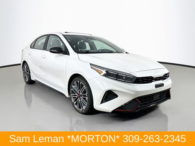 Snow White Pearl 2023 Kia Forte Sedan Front-Wheel Drive 7-Speed Automatic