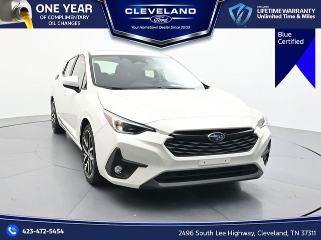 Crystal White Pearl 2025 Subaru Impreza Wagon All-Wheel Drive Continuously Variable Transmission