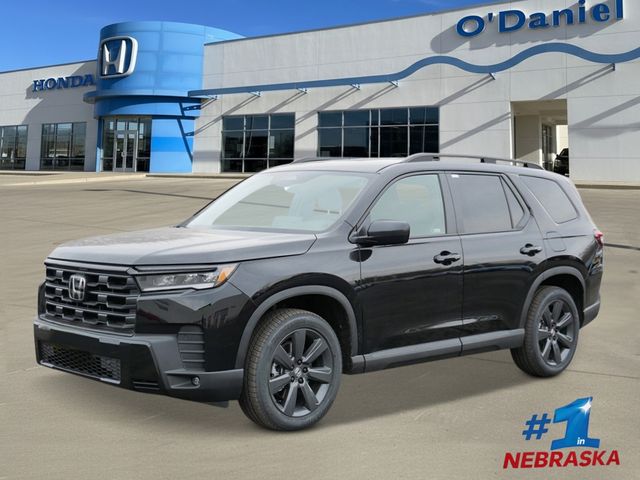 Crystal Black Pearl 2026 Honda Pilot Sport AWD SUV / Crossover All-Wheel Drive Automatic