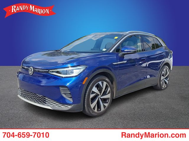 Blue Metallic 2021 Volkswagen ID.4 SUV / Crossover Rear-Wheel Drive Automatic