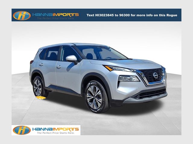 Brilliant Silver Metallic 2023 Nissan Rogue SV AWD SUV / Crossover All-Wheel Drive Continuously Variable Transmission