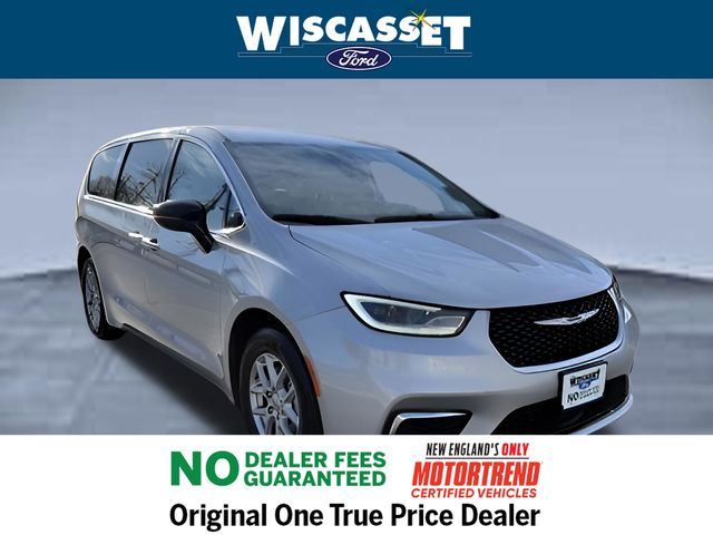 Silver Mist Clearcoat 2024 Chrysler Pacifica Touring L FWD Minivan Front-Wheel Drive 9-Speed Automatic