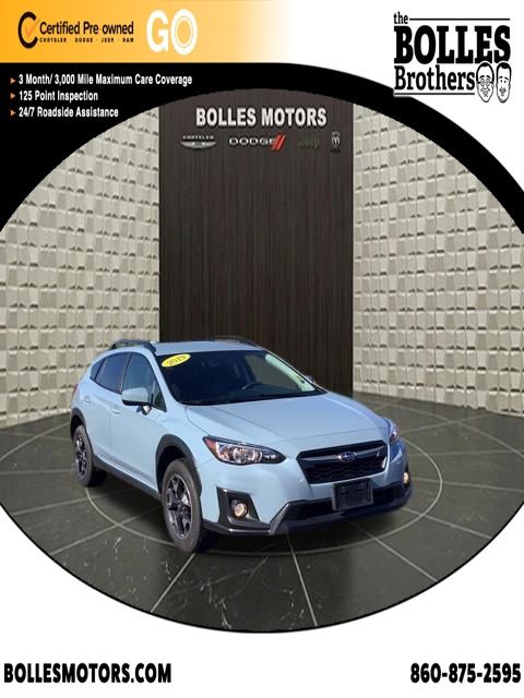Cool Gray Khaki 2019 Subaru Crosstrek 2.0i Premium AWD SUV / Crossover All-Wheel Drive Continuously Variable Transmission