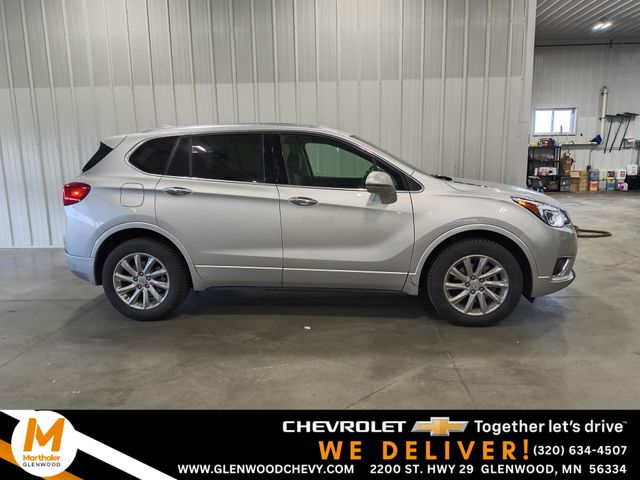 Galaxy Silver Metallic 2019 Buick Envision Essence AWD SUV / Crossover All-Wheel Drive 6-Speed Automatic