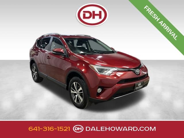 Red 2018 Toyota RAV4 XLE AWD SUV / Crossover All-Wheel Drive 6-Speed Automatic