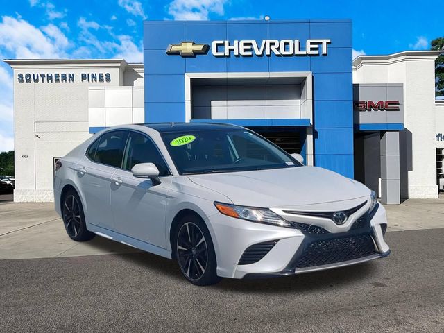 Pearl 2020 Toyota Camry Sedan Front-Wheel Drive 8-Speed Automatic