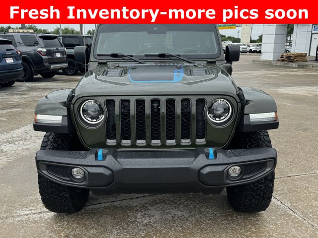 2023 Jeep Wrangler Rubicon 4xe Green at North Houston Mitsubishi