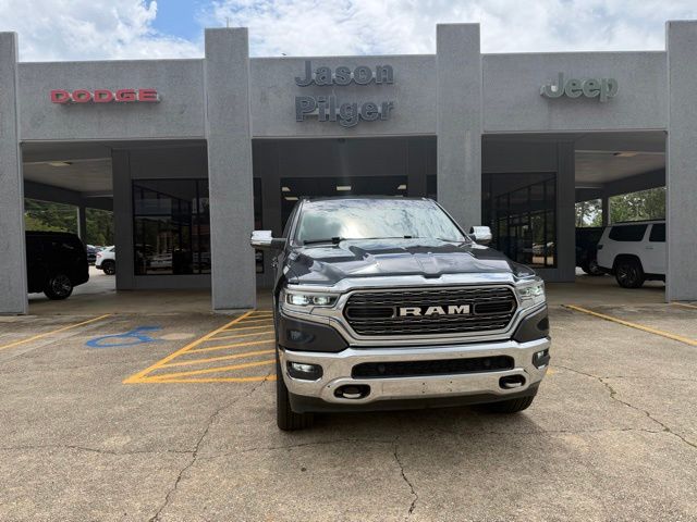 Gray (Maximum Steel Metallic Clearcoat) 2019 RAM 1500 Limited Crew Cab 4WD Pickup Truck Four-Wheel Drive 8-Speed Automatic