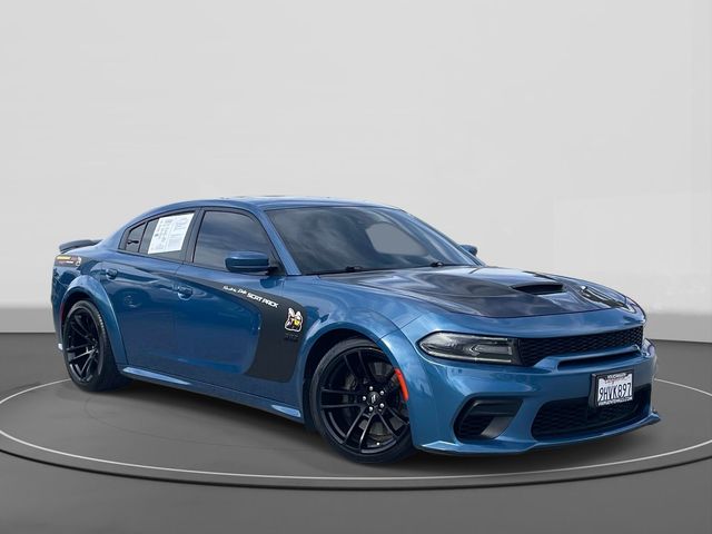 Blue (Frostbite) 2020 Dodge Charger Scat Pack Widebody RWD Sedan Rear-Wheel Drive 8-Speed Automatic
