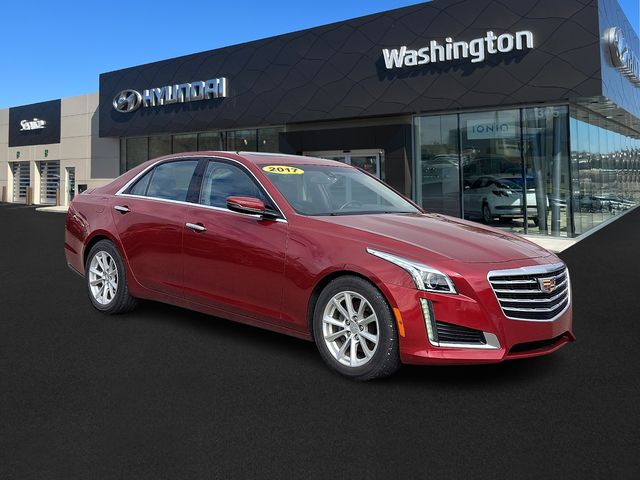 Red Obsession Tintcoat 2017 Cadillac CTS 2.0T AWD Sedan All-Wheel Drive 8-Speed Automatic