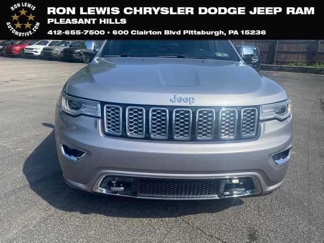 Billet Silver Metallic Clearcoat 2017 Jeep Grand Cherokee SUV / Crossover Four-Wheel Drive 8-Speed Automatic