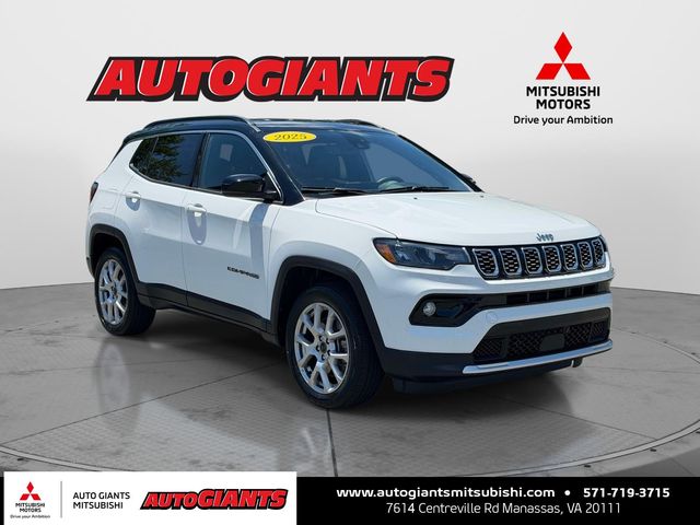 Bright White Clearcoat 2025 Jeep Compass Limited 4WD SUV / Crossover Four-Wheel Drive 8-Speed Automatic