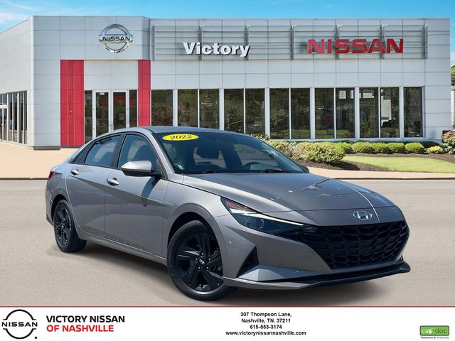 Fluid Metal 2022 Hyundai Elantra SEL FWD Sedan Front-Wheel Drive Continuously Variable Transmission
