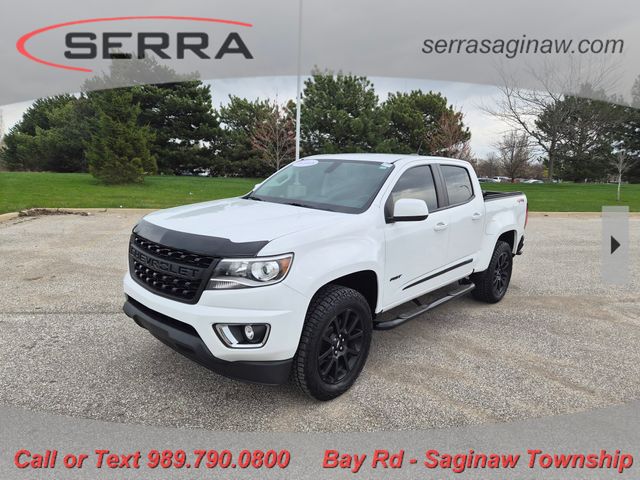 Summit White 2020 Chevrolet Colorado LT Crew Cab 4WD Pickup Truck Four-Wheel Drive 8-Speed Automatic