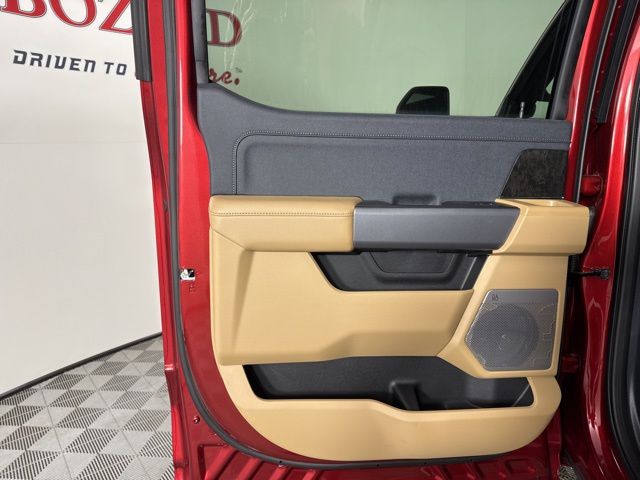2025 Ruby Red Metallic Tinted Clearcoat Ford Super Duty F-350 SRW Lariat 4X4 Truck