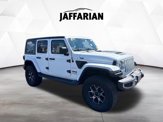 Bright White Clearcoat 2018 Jeep Wrangler Unlimited Sahara 4WD SUV / Crossover Four-Wheel Drive 8-Speed Automatic