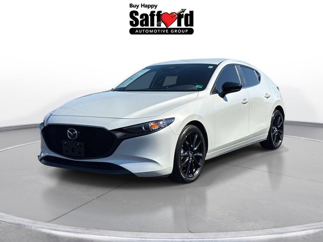 Ceramic White 2024 Mazda MAZDA3 Hatchback Front-Wheel Drive 6-Speed Automatic