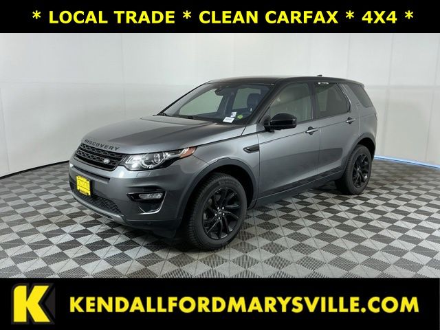 Silver 2017 Land Rover Discovery Sport HSE SUV / Crossover All-Wheel Drive 9-Speed Automatic