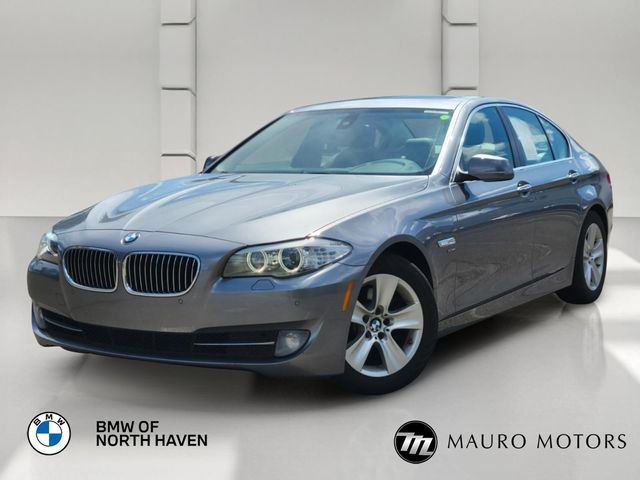 Space Gray Metallic 2012 BMW 5 Series Sedan All-Wheel Drive 8-Speed Automatic