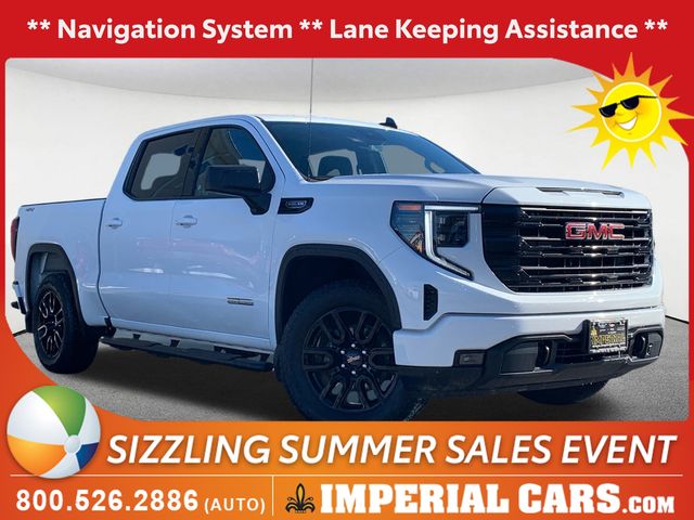 Summit White 2024 GMC Sierra 1500 Pickup Truck Four-Wheel Drive Automatic