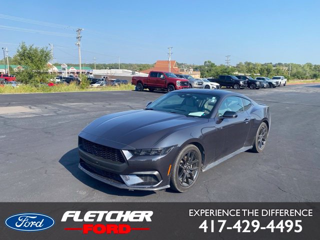 Gray Metallic 2024 Ford Mustang Coupe Rear-Wheel Drive Automatic