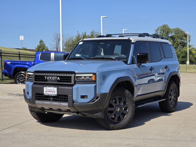 Heritage Blue/Gray Scape Roof 2026 Toyota Land Cruiser SUV / Crossover Four-Wheel Drive 8-Speed Automatic