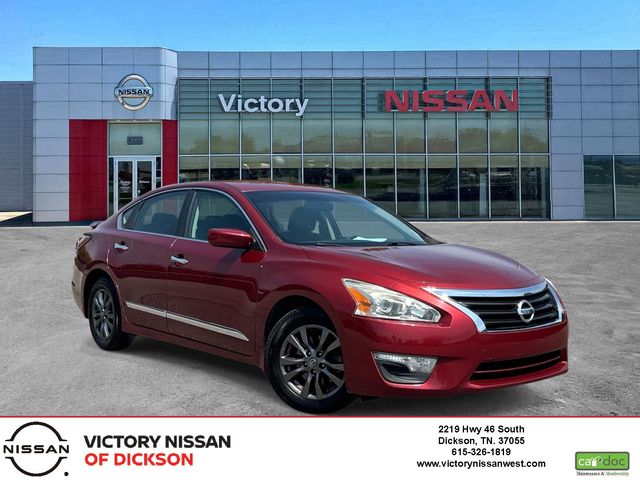 Cayenne Red 2015 Nissan Altima Sedan Front-Wheel Drive Continuously Variable Transmission