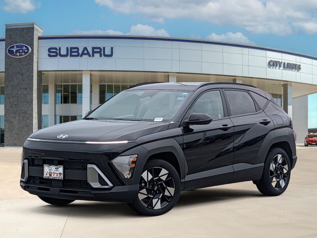 Abyss Black 2025 Hyundai Kona SUV / Crossover Front-Wheel Drive Continuously Variable Transmission
