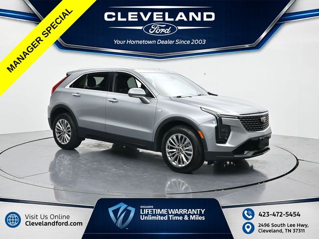 Argent Silver Metallic 2024 Cadillac XT4 SUV / Crossover Front-Wheel Drive 9-Speed Automatic