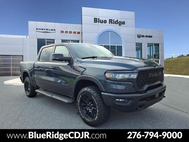 Forged Blue Metallic 2026 RAM 1500 Pickup Truck Four-Wheel Drive 8-Speed Automatic