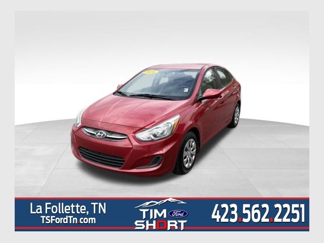 Boston Red Metallic 2016 Hyundai Accent SE Sedan FWD Sedan Front-Wheel Drive 6-Speed Automatic