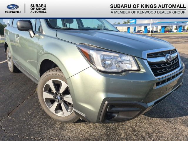 Jasmine Green Metallic 2017 Subaru Forester SUV / Crossover All-Wheel Drive Continuously Variable Transmission